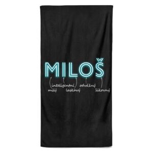 Osuška Mužská jména – NEON (Jméno: Miloš)