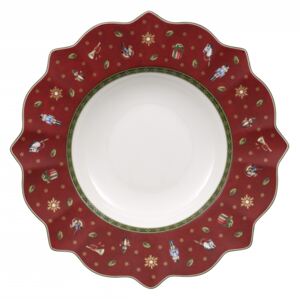 Villeroy & Boch Toy´s Delight hluboký talíř, červený, 26 cm