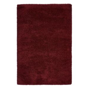 Tmavě červený koberec Think Rugs Sierra, 80 x 150 cm