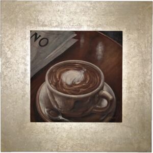 XXXL Obraz olej na plátně Můj šálek kávy