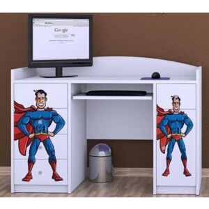 Dětský psací stůl SUPERMAN - TYP 1