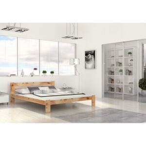 Dřevěná postel ARIZONA + rošt ZDARMA, 200x160, borovice