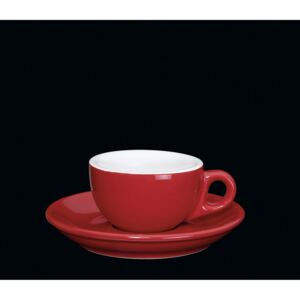 Porcelánový šálek na espresso červený 50 ml - Cilio