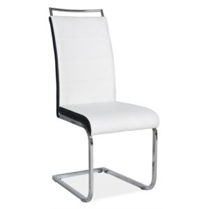 Jídelní židle - H-441, ekokůže, různé barvy na výběr Čalounění: bílá (ekokůže)