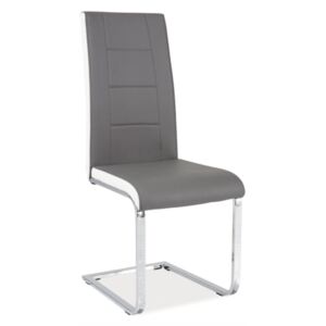 Jídelní židle - H-629, různé barvy na výběr Čalounění: šedá (ekokůže)