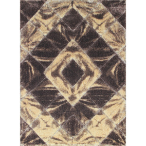 Hans Home | Kusový koberec Softy 3D 2212 White Brown - 120x180