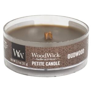 Woodwick Oudwood svíčka petite