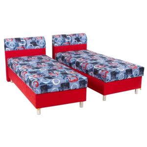 Čalouněná postel PAMELA 90x200cm - pravá