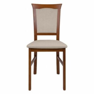 KENT kaštan- židle SMALL 2 - TX017/Aruba 3 beige