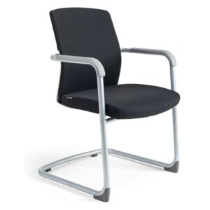 Jednací židle Office Pro JCON WHITE — více barev, nosnost 120 kg Černá