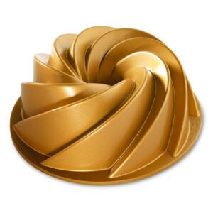 Forma na bábovku Heritage velká zlatá Nordic Ware (Barva- zlatá, litý hliník)