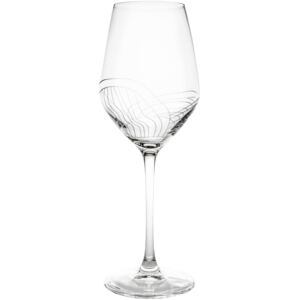 Valo sklenice na bílé víno