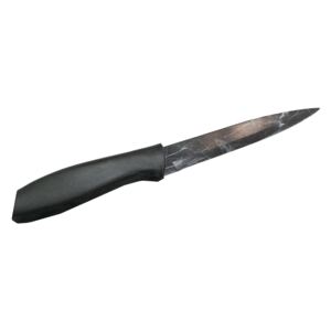 Kuchyňský nůž 22,5 cm černý mramor