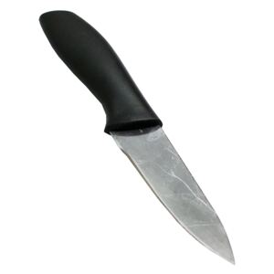 Kuchyňský nůž 19,5 cm černý mramor