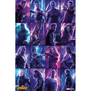 Plakát Marvel|Avengers Infinity War: Heroes (61 x 91,5 cm)