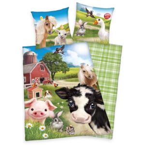 Herding Povlečení Animal club Farma - 140x200, 70x90 bavlna