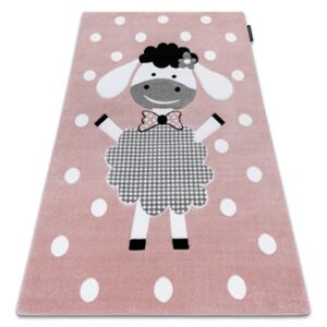 Dětský kusový koberec PetMe Ovečka - růžový
