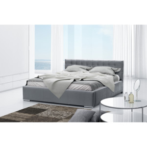 Čalouněná postel STEIN + matrace DE LUX, 120x200, madryt 120