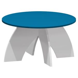 SIMPLE ABS 29 Konferenční stolek (Provedení: bílá | tmavě modrá)