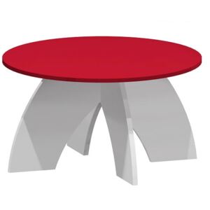 SIMPLE ABS 29 Konferenční stolek (Provedení: bílá | červená)