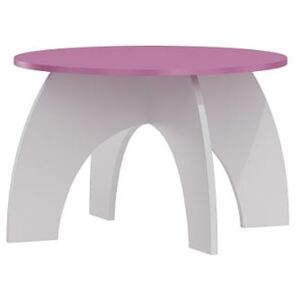 SIMPLE ABS 29 Konferenční stolek (Provedení: bílá | růžová)