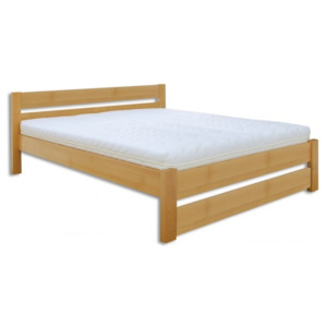 Dřevěná postel 120x200 cm s možností výběru moření typ KL190 KN095