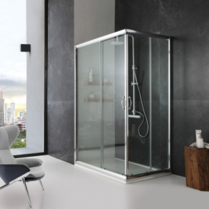 Valentina GIADA sprchový kout 70x120 cm chrom rám čiré sklo 2030110400485