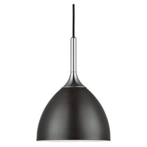 Stropní lampa Bellevue černá, chrom Rozměry: Ø 24 cm, výška 32 cm
