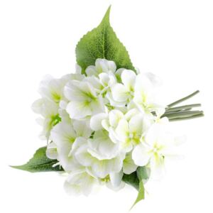 Umělá kytice, hortenzie (Nádherná umělá dekorační kytice hortenzií.)