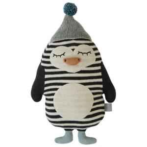 Oyoy Malý dětský polštářek tučňák Pingo