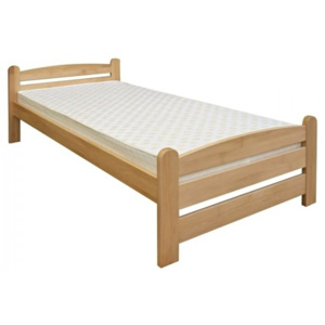 Dřevěná postel KAREL - buk 200x80 - buk