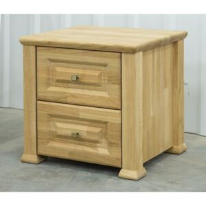 Noční stolek 2 Z, dřevěný nábytek