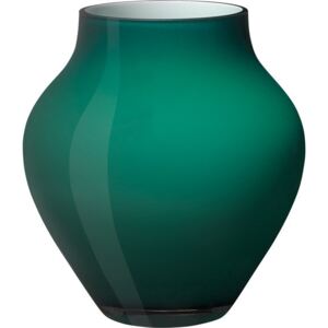 Villeroy & Boch Oronda skleněná váza emerald green, 21 cm