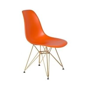 Židle DSR, oranžová (Zlatá) S24225 CULTY +