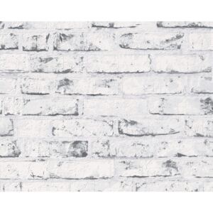 9078-37 Moderní tapeta na zeď cihlová škrábaná zeď Dimex výběr 2020, velikost 10,05 m x 53 cm