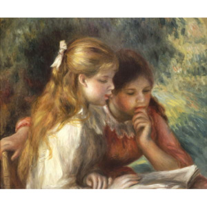 Obraz, Reprodukce - The Reading, c.1890-95, Pierre Auguste Renoir