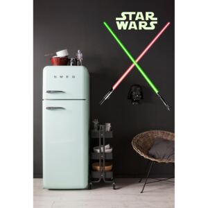 14020 Komar samolepicí dekorace Star Wars Lightsaber - světelné meče, velikost 50 x 70 cm