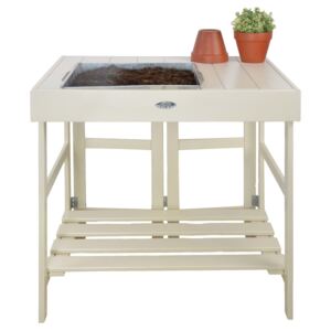Esschert Design Přesazovací stolek bílý