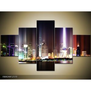 Moderní obraz nočního města (F004244F12570)