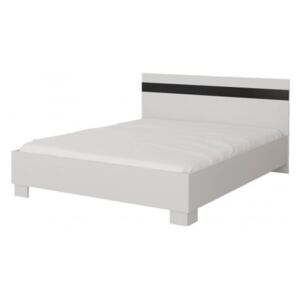 Elegantní postel LEONA 160x200 - bílá