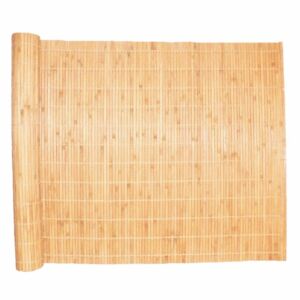 Bamboo Rohož bambusová, za postel, na zeď, silná, 70 x 300 cm, přírodní
