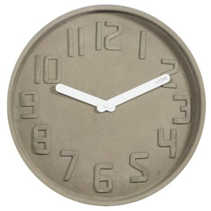 Nástěnné kameninové hodiny CL0127 Fisura 35cm