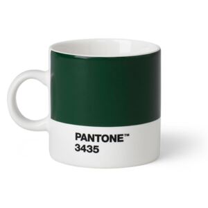Keramický hrnek na espresso Pantone Espresso Cup Dark Green 3435 | tmavě zelená