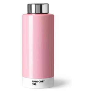 Nerezová láhev Pantone Steel Light Pink 182 | růžová
