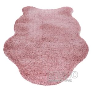 Chlupatý kusový koberec Schaffel 1000 Rose | růžový Typ: 133x190 cm