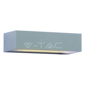 V-TAC 9W LED Up/Down Outdoor Soft Light Warm White Grey Body