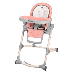 Lionelo Dětská jídelní židlička Cora (růžová) (100291459002)