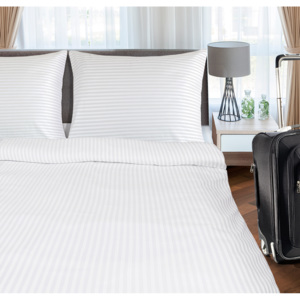 BELLATEX Povlečení bavlněné s hotelovou kapsou bílá 140x200,70x90 cm