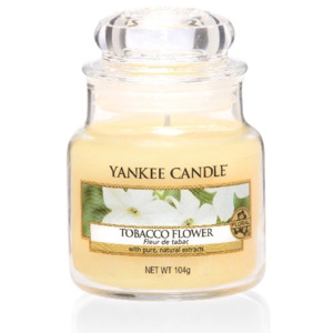 Vonná svíčka Yankee Candle Tobacco Flower - Tabákový květ Classic Malý 104 GRAMŮ