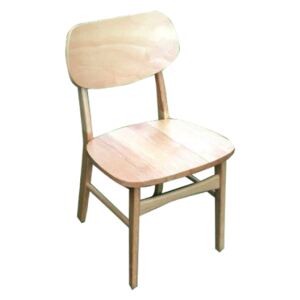 Židle Tara<br>dub světlý,dřevěný sedák